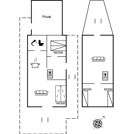 別荘 Naewe - 100m From The Sea By Interhome オテルプ